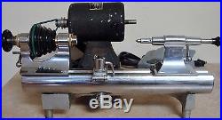 Peerless 8mm Watchmakers Lathe with Motor and Stand