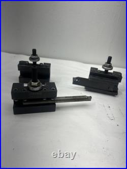 Phase II 250-302 #2 Boring, Turning & Facing Holder Lathe Swing 3pcs W Tools