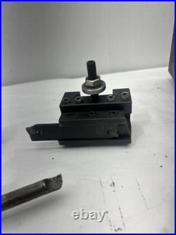 Phase II 250-302 #2 Boring, Turning & Facing Holder Lathe Swing 3pcs W Tools