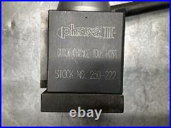 Phase II Quick Change Tool Post Wedge 250-22 10-15 Metal Lathe
