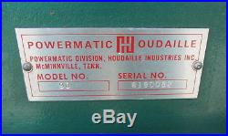 Powermatic 90 12 Wood / Metal Lathe withLots of Tooling & VFD Installed (100935)