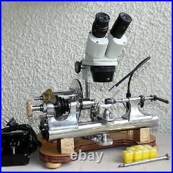 Precision Machine Co USA Watchmaker's Ww 8 MM Lathe Matching Numbers