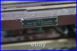 RARE Jeweler's Metalworking Lathe Combination Tool, Walter Guilder, Drill Press