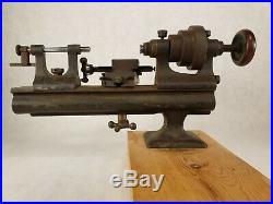 RARE STARK No. 2 WATCH MAKERS JEWELERS BENCH LATHE Complete FREE SHIPPING