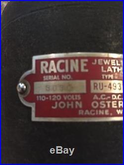 Racine Oyster Jewelers Lathe