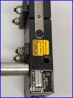 Rapid-Air A2 Adjustable Air Feeding Unit Feeder Machinist Lathe Mill Tool AS IS