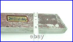 Rare Monarch Concave Lathe Radius Tool 3/4 x 1 Bit Holder 1 x 2 Shank Size