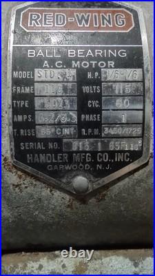 Red Wing Dental Jewelry Lathe. Works Perfect. Very Smooth Running. Good Price