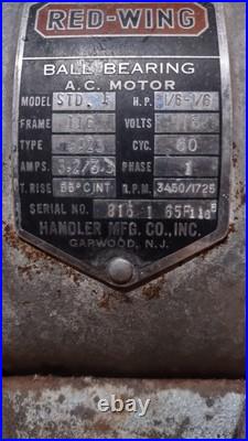 Red Wing Dental Jewelry Lathe. Works Perfect. Very Smooth Running. Good Price