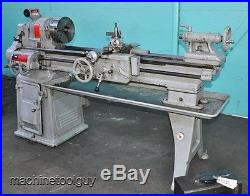 SOUTH BEND ENGINE LATHE 13 x 40 with 9 3-JAW CHUCK, TOOL POST, HOLDERS & MORE