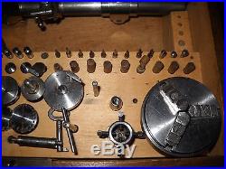 Superb Vintage Jewelers Lathe Wolf Jahn & Co Germany Gunsmith Watchmaker Tool