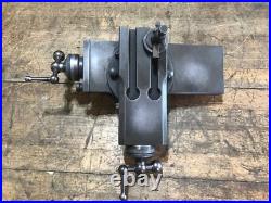 Schaublin 102 Lathe Cross Slide With Lantern Tool Post