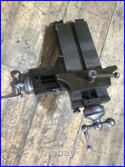 Schaublin 102 Lathe Cross Slide With Lantern Tool Post