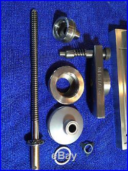 Schaublin 102 lathe precision cross slide with 6 travel compound tool rest