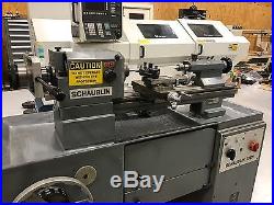 Schaublin Lathe 102N with accessories and tooling