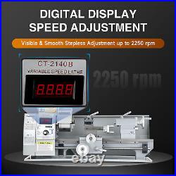 Secondhand Upgrade 8x16 Mini Metal Lathe Brushless 1100W 2 Chucks Tool Bundle Secondhand Upgrade 8x16 Mini Metal Lathe Brushless 1100W 2 Chucks Tool Bundle