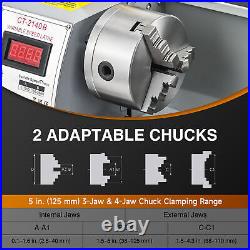 Secondhand Upgrade 8x16 Mini Metal Lathe Brushless 1100W 2 Chucks Tool Bundle
