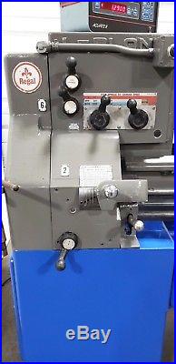 See VIDEO LeBLOND 15 x 54 GEARED TOOL ROOM ENGINE LATHE withReadout 12 Chuck