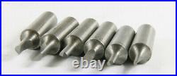 Set of 12 Flat Sinkers Cutters for Boley & Leinen Reform Watchmakers Lathe #638