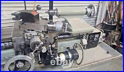 Sharp HARDINGE HLV-H Clone 11 x 18 High Precision Tool Room Lathe 1118H Tooling