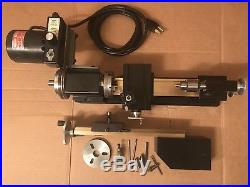 Sherline 4000 Package A Mini Micro Metal Wood Watchmaker Lathe with Milling Column