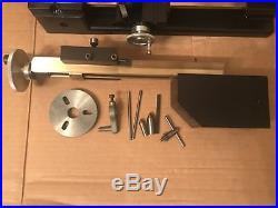 Sherline 4000 Package A Mini Micro Metal Wood Watchmaker Lathe with Milling Column