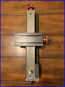 Sherline 4100 Metric 3.5 x 8 Metal Wood Watchmaker Lathe Bed & Cross Slide
