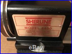 Sherline 4400 A Inch 3.5 x 17 Metal Wood Lathe Adjustable Handwheel Made USA