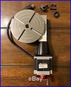 Sherline 8730 CNC Mill Lathe Precision Rotary Table with Stepper Motor