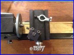 Sherline Sears Craftsman 3 Lathe Power Feed Brass Bed Watchmaker Jeweler Mount