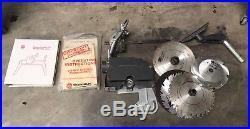 ShopSmith Mark V Lathe Table saw With Attachments And Manuals Shop Smith