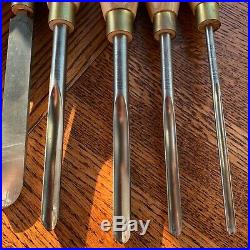 Sorby Turning Tools, Set of 8, Lathe Tools