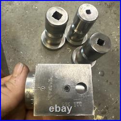 South Bend Lathe Works 9 Metal Lathe Tooling Lot Chuck Faceplate Tool Post Jig