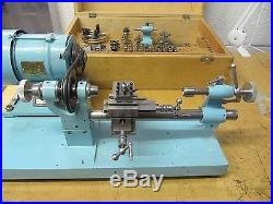 Star Swiss Watchmaking Lathe And Accessories Collets Tool Rest Motor + More 018