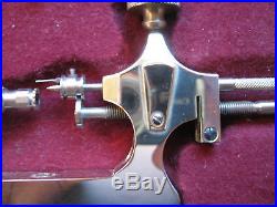 Steiner Hahn Jacot tool, watchmakers lathe, very best quality and condition
