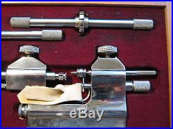 Steiner Hahn Jacot tool, watchmakers lathe with cable pull, very best quality