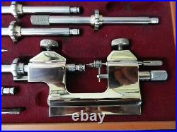 Steiner Jacot Tool Watchmakers Lathe perfect condition 5 runners complete