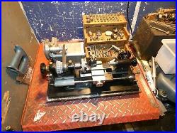 Stunning Watchmakers Lathe Live Steam Coletts Chucks Metric Imperial Ba Model