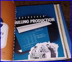 Sundstrand Machine Tools Practical Milling Lathes Sales Catalog HUGE Binder Book