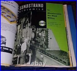 Sundstrand Machine Tools Practical Milling Lathes Sales Catalog HUGE Binder Book