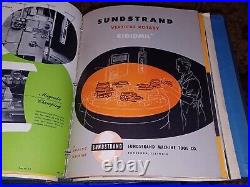 Sundstrand Machine Tools Practical Milling Lathes Sales Catalog HUGE Binder Book