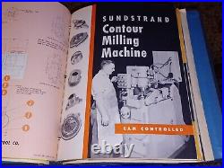 Sundstrand Machine Tools Practical Milling Lathes Sales Catalog HUGE Binder Book