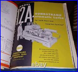 Sundstrand Machine Tools Practical Milling Lathes Sales Catalog HUGE Binder Book