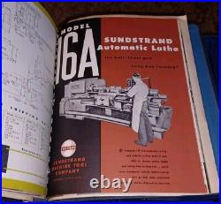 Sundstrand Machine Tools Practical Milling Lathes Sales Catalog HUGE Binder Book