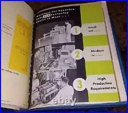 Sundstrand Machine Tools Practical Milling Lathes Sales Catalog HUGE Binder Book