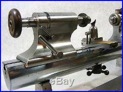 Super Nice Vintage Watchmakers / Jewelers Levin Lathe 8 mm  Complete