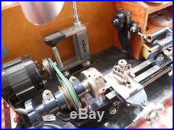 Super adept lathe and tools Delightful from myford stuff watchmaker, clockmaker