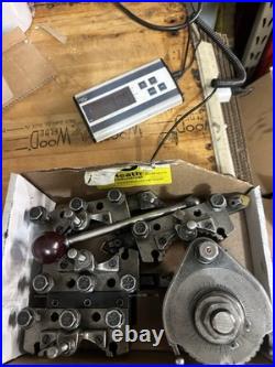 Swiss Multifix QCTP Lathe Tool Post Size B 4 Holders With Tooling Germany