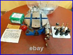 THE BEST! South Bend Lathe 4 Inch Rotary Table mill milling clausing atlas small
