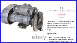 THEMAC 1HP ID/OD Precision Grinder Model J7 Metal Lathe Tool Post Grinder & Case